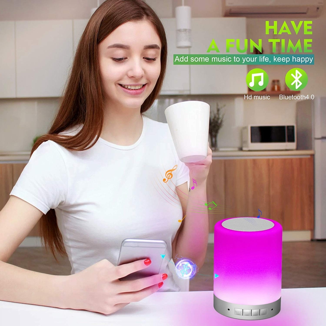 Touch Lamp Portable Bluetooth Speaker
