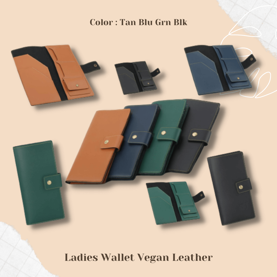 Ladies Wallet Vegan Leather