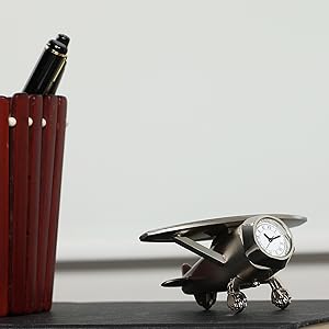 1744624092_Aeroplane_Paper_Weight_with_Clock_6