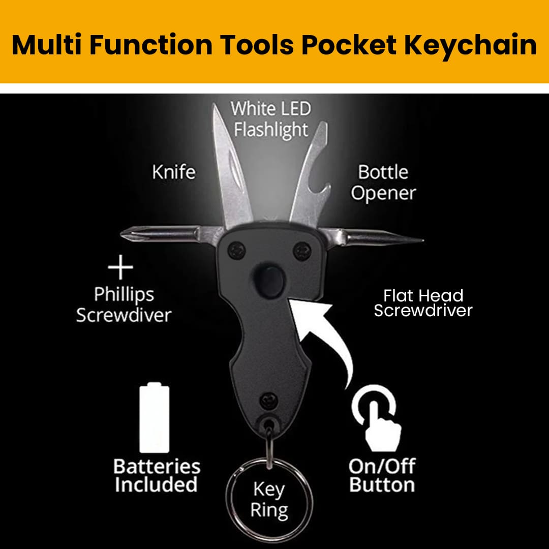 Corporate Gifting Essential – Multi-Function Military Keychain